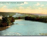 Ricerchi South Su Lehigh Fiume Allentown Pennsylvania Pa 1925 DB Cartolina - $4.04