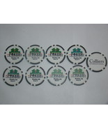 Colliers INTERNATIONAL - LINKS FOR LIFE -Table 14 - POKER TOURNAMENT Chips - $68.66 CAD