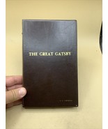 The Great Catsby By F.Scott Fitzgerald Vintage 1953 Genuine Leather Rare - $62.73 CAD
