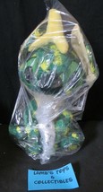 Stitch Crashes Disney Jungle Book 13&quot; Green Yellow Plushie Stuffed Doll Toy  - £114.59 GBP