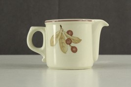 MODERN Oven to Table Wedgwood English China CHESTNUT Pattern Creamer Pitcher - £11.00 GBP