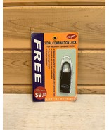 Olympia Sealed 3 Dial Combination Lock Luggage Security - €17,14 EUR