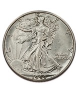 1944-D Argent Marche Liberty Demi Dollar 50C (Choix Bu État) - $1,322.08 MXN