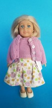 Mini 6&quot; American Girl Doll Kit Kittredge with Meet Clothes/Outfit - £13.83 GBP