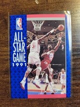 1991-1992 Fleer #236 NBA All Star Game - Ewing &amp; Malone + Michael Jordan - £1.78 GBP