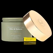 Laline Botanical Rich Body Cream Olive &amp; Babassu 250gr 8.81oz - £47.32 GBP
