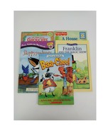 Lot of 5 Mixed Learning To Read Paperback Books Franklin, Sesame Street,... - $16.48