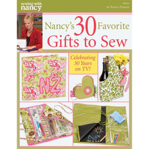 Nancy&#39;s 30 Favorite Gifts To Sew Book Nancy Zieman - £14.06 GBP