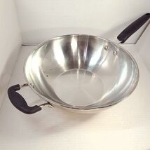 Kitchen Essentials by Calphalon stir Fry Pan Wok 12" stainless steel sti... - $99.00