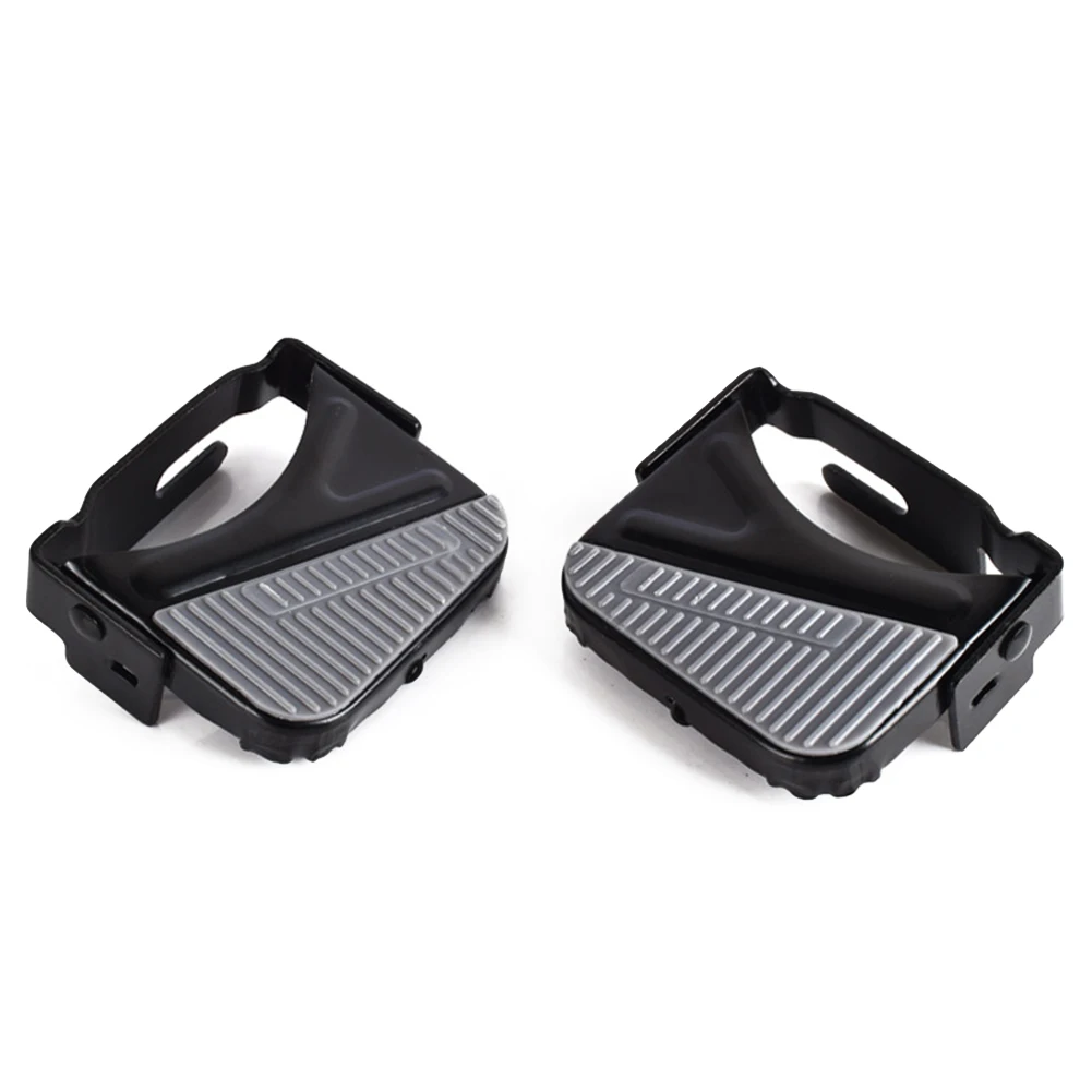 2pcs Mountain Bike Rear Foot Pedal Bicycle Rear Seat Foot Pedal Manganese Steel  - £94.87 GBP