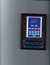 BUFFALO BILLS CHAMPIONS PLAQUE FOOTBALL CHAMPS NFL AFL CONFERENCE DIVISION - $4.94