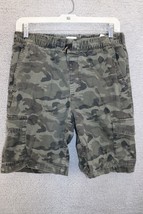 Old Navy Big Boys Cargo Shorts - Green Camo- XXL (18) - $6.68