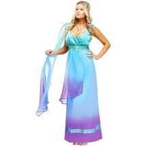 Fun World - Sea Queen - Aqua/Purple - Small/Medium 2-8 - Adult Costume - £26.32 GBP