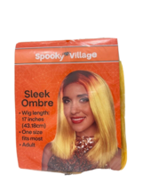 New  yellow blond orange Ombre hair  wig  Halloween costume - £13.43 GBP