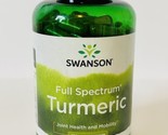 Swanson TURMERIC Full Spectrum 720mg Size 240 Caps Joint Liver Health Ex... - $28.61