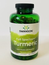Swanson TURMERIC Full Spectrum 720mg Size 240 Caps Joint Liver Health Exp 08/26 - $28.61