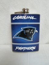 New Carolina Panthers Stainless Steel 8oz. Hip Flask NIB FB20CP1 - £7.93 GBP