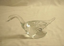 Elegant Heisey Goose Wings Half Up Clear Crystal Art Glass Figurine 1942... - £31.27 GBP