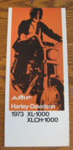 1973 Harley-Davidson ORIGINAL XL-1000 XLCH-1000 Sportster Brochure Xlnt - $16.83