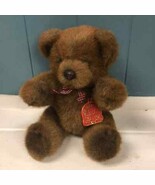 Vintage 1985 charm co, Brown Teddy Bear Plush Collectible 9.5” Stuffed A... - $537.29 MXN