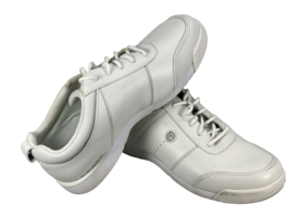 Rockport K67427 Women 7.5 WW White Leather Walking Nurse CNA Shoes IA6501 - £18.48 GBP