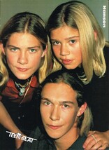 HANSON - Taylor Isaac Zachary Zac - 11" x 8" Teen Magazine Pinup Mini Po... - $5.94