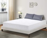 6 Inch Smooth Top Foam Mattress Sleep Sets By Primasleep, Full, White. - £169.47 GBP