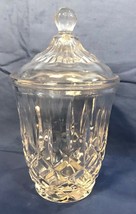 Gorham 1831 Lady Anne 7.5&quot; Crystal Covered Jar and Lid NEW With Tag 6387591 - £23.88 GBP