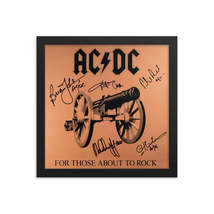 AC/DC For Those About To Rock signed album Reprint - £68.11 GBP