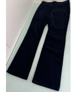 Soft Surroundings Womens Black Pinwhale Corduroy Velvet Pants XS Pull On... - €25,18 EUR