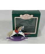 Hallmark Ornament - 1987 Rocking Horse - $9.90