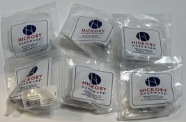 Hickory Hardware 1-1/8&quot; P320-26 Silver Cabinet Drawer Pulls Knobs NEW Lo... - $14.95