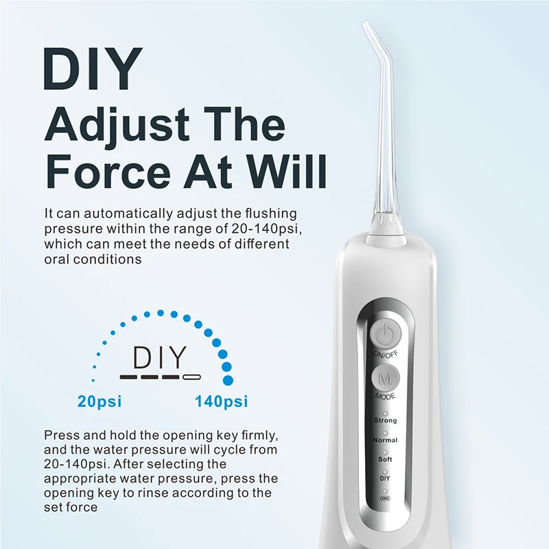  oral irrigator water flosser thread teeth pick mouth washing machine 4 nozzels 4 modes thumb200