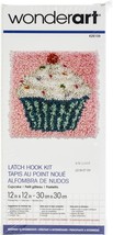 Caron Wonderart Latch Hook Kit 12&quot;X12&quot;-Cupcake - £16.45 GBP