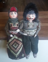 Handmade Sitting Armenian Folk Dolls, Collectable Armenian Dolls - £46.61 GBP