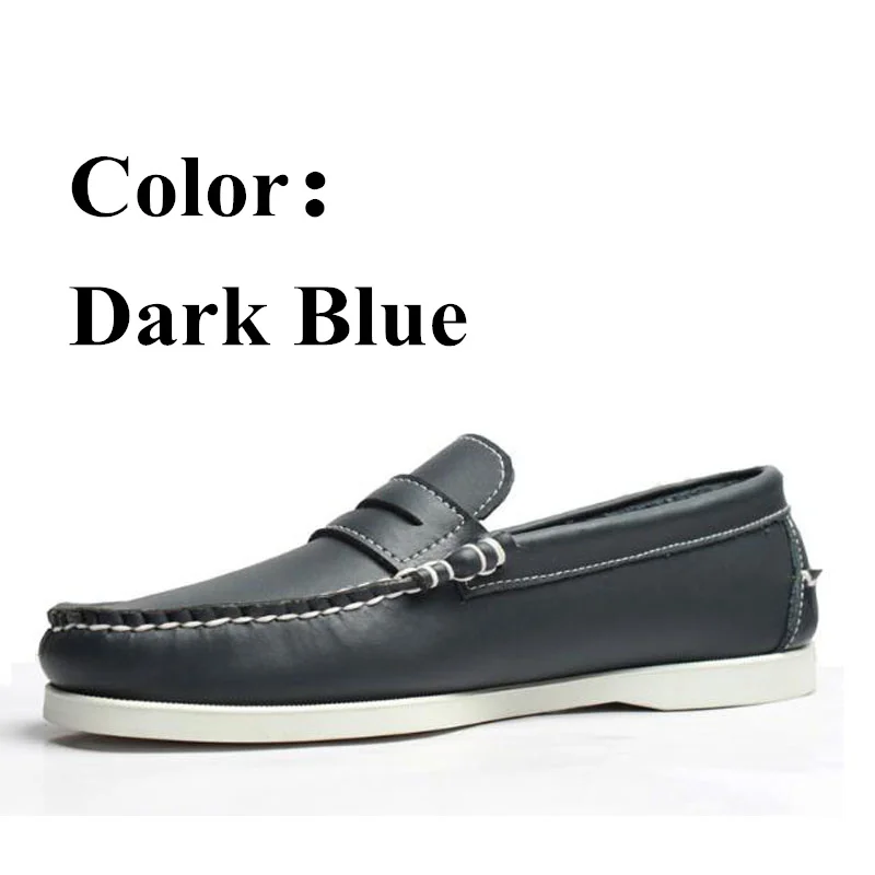Ique homme femme docksides de genuine leather brand casual boat shoes loafers flats for thumb200