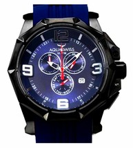 AQUASWISS Men&#39;s Vessel XG Navy Blue Brand New Day/Date Swiss Watch-List ... - £125.81 GBP
