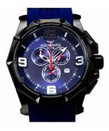 AQUASWISS Men&#39;s Vessel XG Navy Blue Brand New Day/Date Swiss Watch-List ... - £126.86 GBP