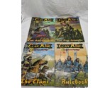 Lot Of (4) Clan War Legend Of The Five Rings Rulebook And Expansions - $98.99