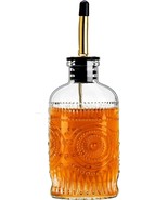 Coffee syrup dispenser bottle 7oz, glass syrup bottle with metal spout - $74.54 MXN