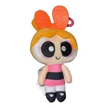 Blossom The Powerpuff Girls Plush Keychain Backpack Clip Spin Master - £7.72 GBP