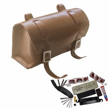 London Craftwork Bike Repair Set: Box Leather Bag, Multi-tool, Puncture Repair K - £45.56 GBP