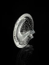 Lalique  Koi Fish Crystal  Ashtray  Signed Authentic 6" Diameter image 9
