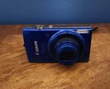 CANON PowerShot ELPH 190 IS Digital Camera Blue 20MP WiFi 10x Zoom  - $99.99