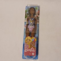 Barbie African American Swim Beach Doll w/  Butterfly Swimsuit New - £11.28 GBP