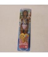 Barbie African American Swim Beach Doll w/  Butterfly Swimsuit New - $19.02 CAD