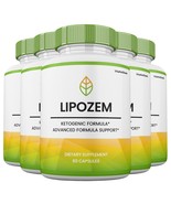 5 Pack Lipozem Capsules, Maximum Strength, Lipozem Pills for Men and Women - $139.47 CAD