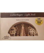 Saico Lichterbogen Wooden LED Light Arch Children W/Xmas Tree decoration... - $67.32
