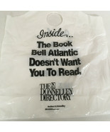  The Donnelley directory telephone book vintage plastic shopping bag mov... - €17,15 EUR