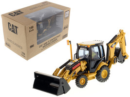 CAT Caterpillar 420E Center Pivot Backhoe Loader with Working Tools with Operato - £78.21 GBP